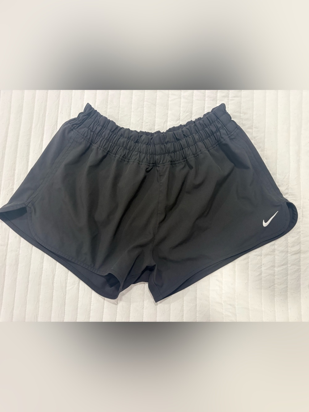 Nike Black Women's Athletic Running Shorts with Elastic Waist